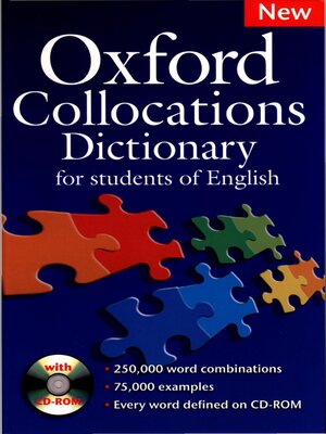 cover image of Oxford collocations dictionary for students of english